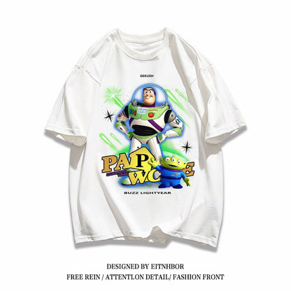 男女兼用 快適 ファッション 半袖 Tシャツ F-13277