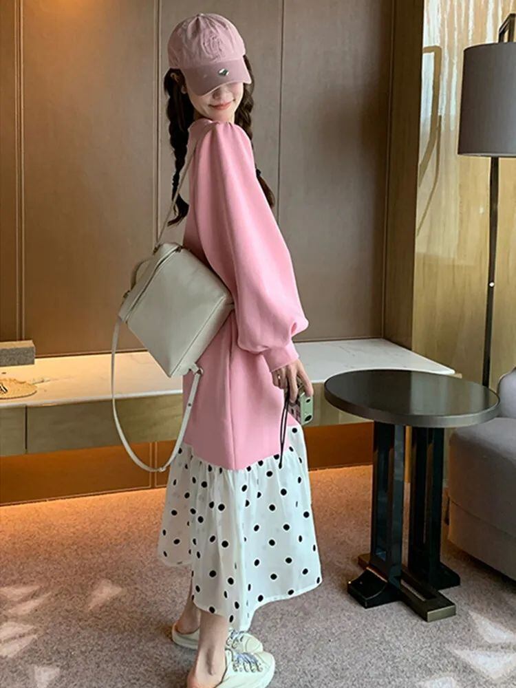 【半額！期間限定！！】超人気 オシャレ 都市ファッショ デザイン ファッション感満々 切り替え ワンピースF-9700