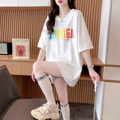 スタイリッシュ   一目惚れ Tシャツ カットソー＜F-2888＞