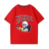 今季マストバイ  アバンギャルド カジュアル プリント 全7色 半袖 Tシャツ F-13056