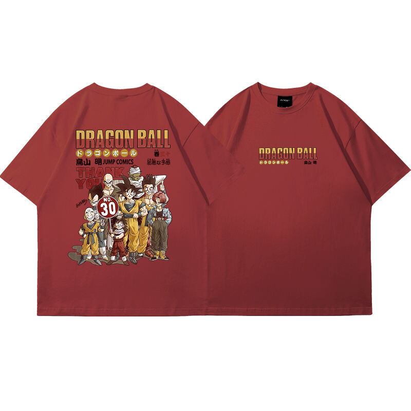 存在感抜群 カジュアル トレンドアイテム ダブルプリント 全7色 半袖TシャツF-9149