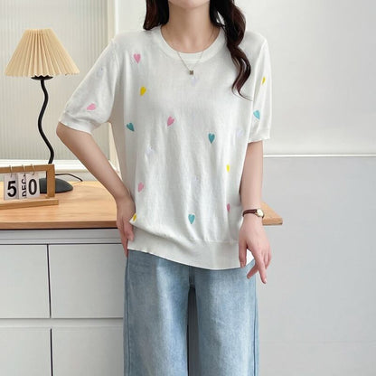 大活躍 好感度UP 海外トレンド カジュアル 全3色 半袖 Tシャツ ＜F-12038＞