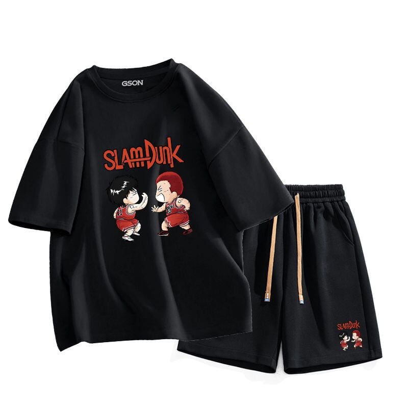 今季マストバイ ファッション男女兼用 超人気 半袖Ｔシャツⅹパンツセット全6色F-6695
