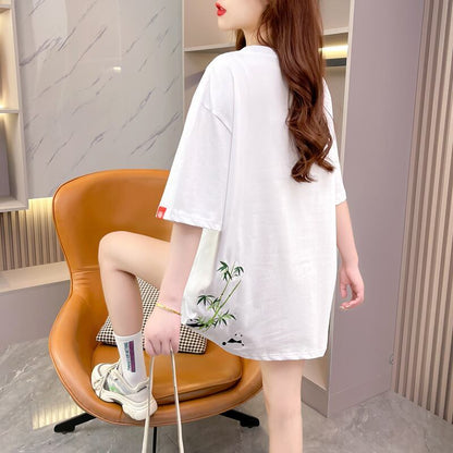 新商品   上質 半袖Tシャツ カットソー＜F-8219＞