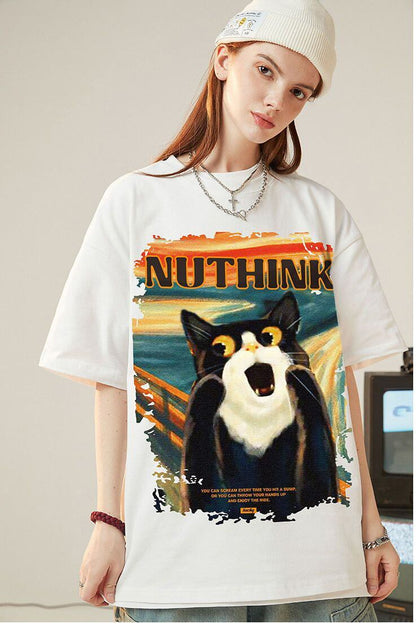 絶対欲しい デザイン性抜群 売り切れ必至 ファッション プリント 4色選択 半袖Tシャツ＜F-9293＞