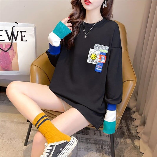 個性的なデザイン   好感度満載 Tシャツ カットソー＜F-3665＞