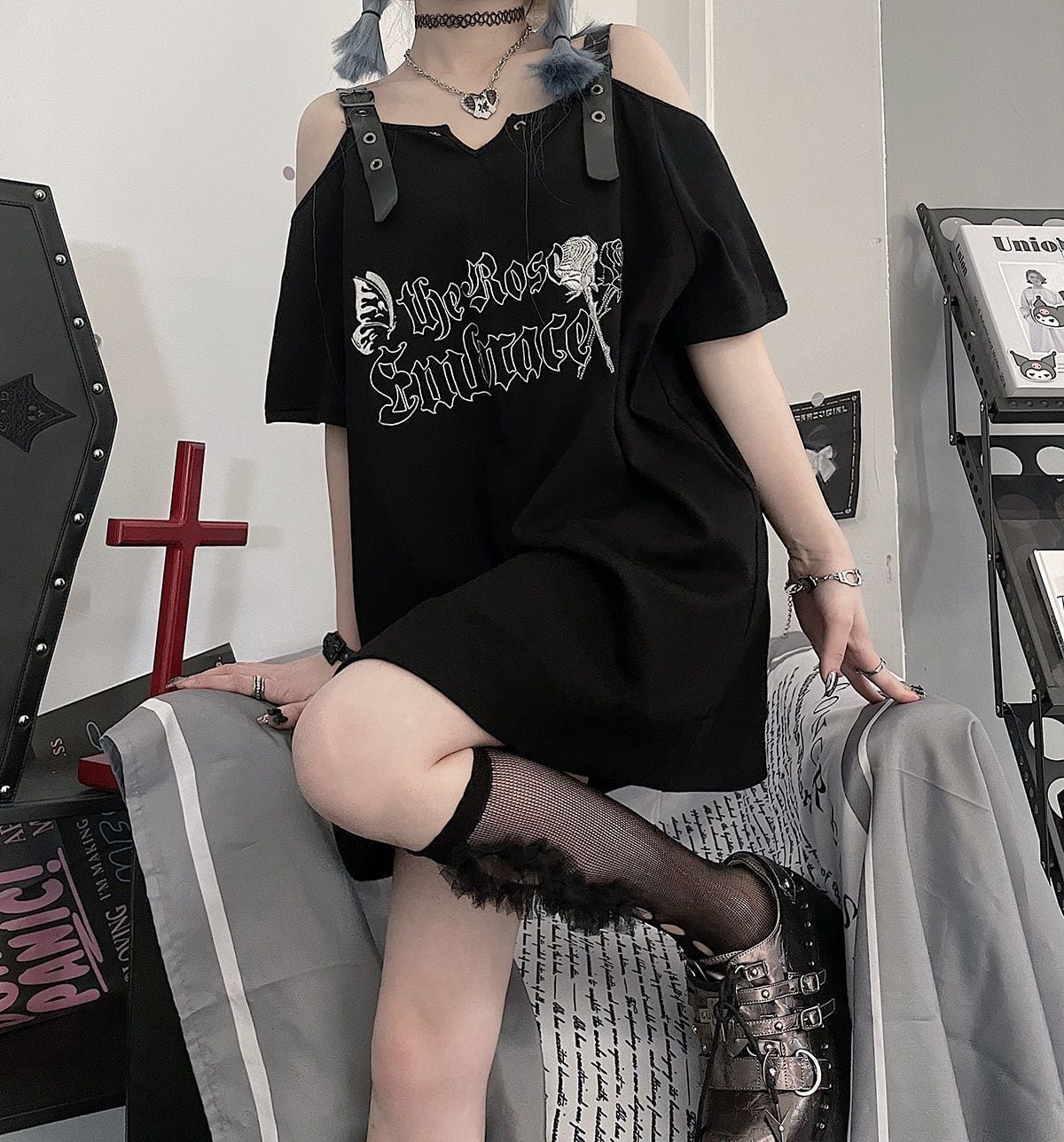 大流行 デザイン性抜群 ファッション 半袖 Tシャツ F-13314