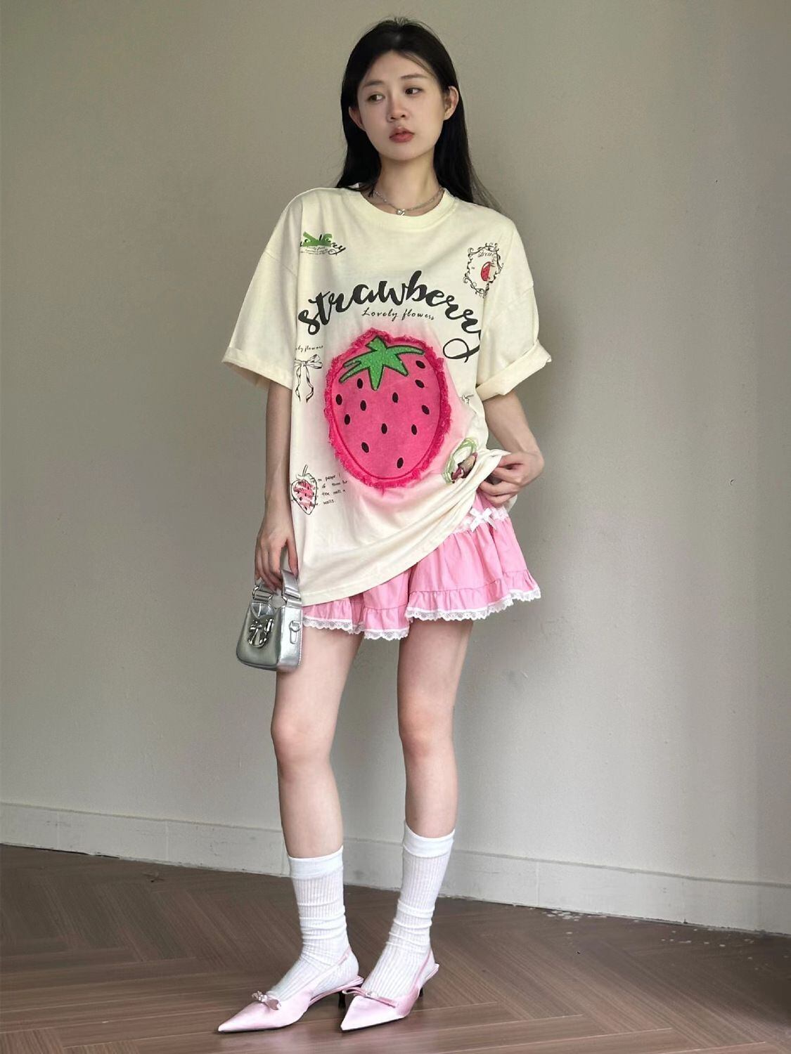 売れ筋 美人度アップ 大好評 好感度UP カジュアル 全4色 半袖 Tシャツ ＜F-11287＞