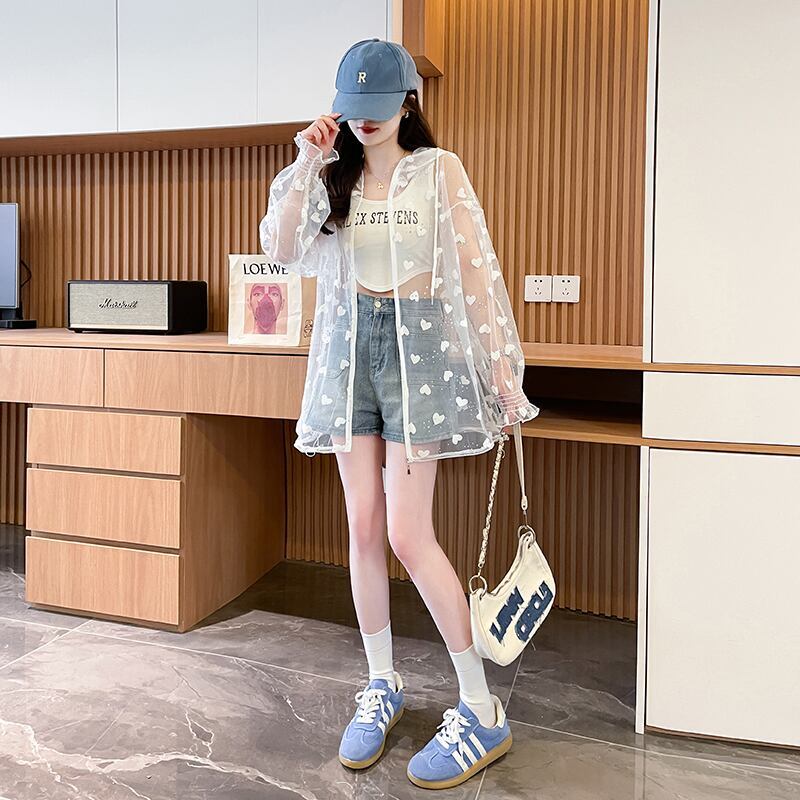 女子マスト 売れ切れ必至 着?せ シンプル 透け感 シャツ ＜F-11921＞