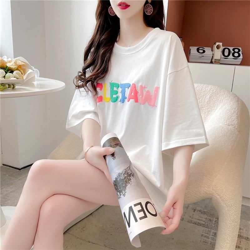 オシャレ度満点 アルファベット 一目惚れ Tシャツ カットソー＜F-3071＞