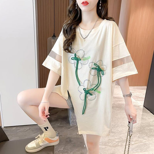 イレギュラー   カジュアル Tシャツ カットソー＜F-3496＞