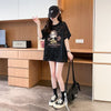 着回し力抜群 早い者勝ち 絶対流行 カジュアル 2色選択 Tシャツ<F-11579>