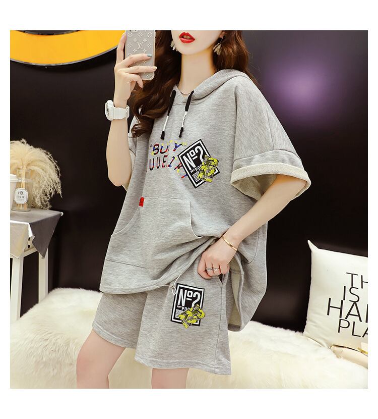 ベストセラーアイテム！ ファッション 肌触り抜群 カジュアル 半袖 Tシャツ ショートパンツ セットアップ ＜F-9109＞