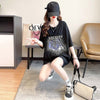 オシャレ度満点   今季大好評 カットソー トップス＜F-3281＞