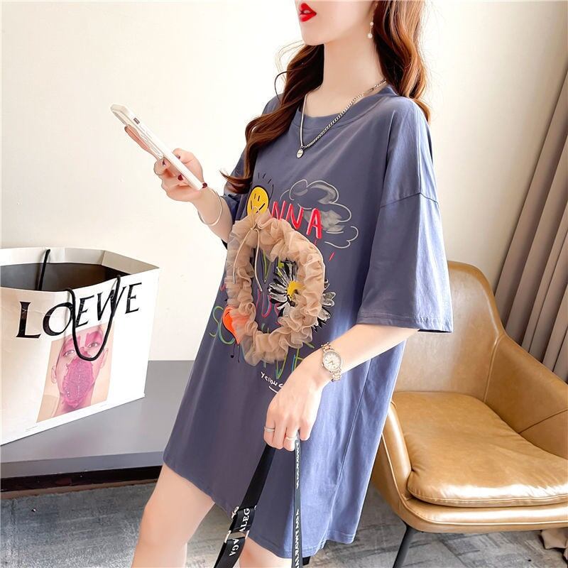話題沸騰中 高級感溢れる オシャレ度満点 3色選択可 Tシャツ カットソー＜F-8293＞