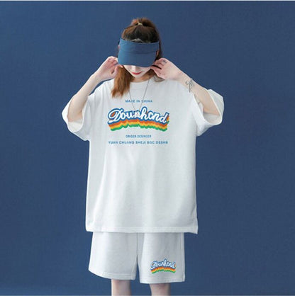 【半額セール】早い者勝ち   半袖Ｔシャツⅹパンツセット全4色