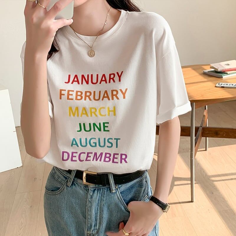 ゆったり感アップ   オシャレ度満点 Tシャツ カットソー＜F-3404＞