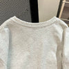 ゆったり 4色展開 ユニセックス ロゴプリント ダメージ加工Tシャツ<F-13048>