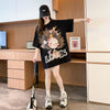 新商品 ファッション 個性派 プリント全3色 半袖Tシャツ カットソー ＜F-8604＞