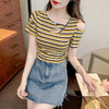 カジュアル   オシャレ度満点 Tシャツ カットソー＜F-3565＞