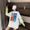 見逃し禁止レイヤード   グラフィックプリント