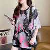 定番シンプル 売り切れ必至 美人度アップ 着回し力抜群 全5色 半袖Tシャツ<F-11450>