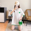ファッション 3色選択可 シンプル 切り替え Tシャツ カットソー＜F-3070＞