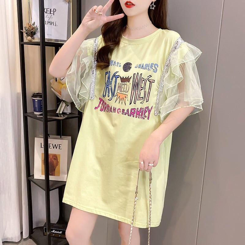 ルーズメッシュ超熱気半袖Tシャツ<F-3040>