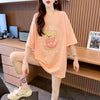 美人度アップ 好感度UP 海外トレンド カジュアル 全3色 半袖 Tシャツ ＜F-11641＞