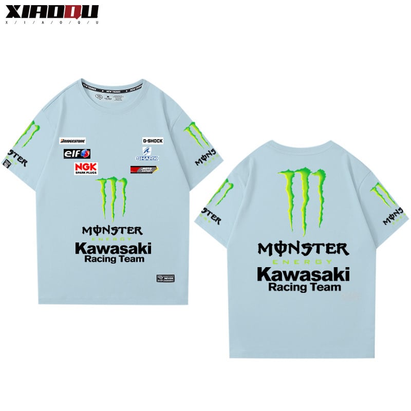 男女兼用 ファッション プリント 半袖 Tシャツ F-13262