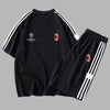 超人気 上質 男女兼用 スポーツ風 Tシャツ & ショーツ セットアップ F-13197