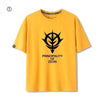 定番シンプル おすすめ 着回し力抜群 プリントロゴ 半袖 Tシャツ F-7096
