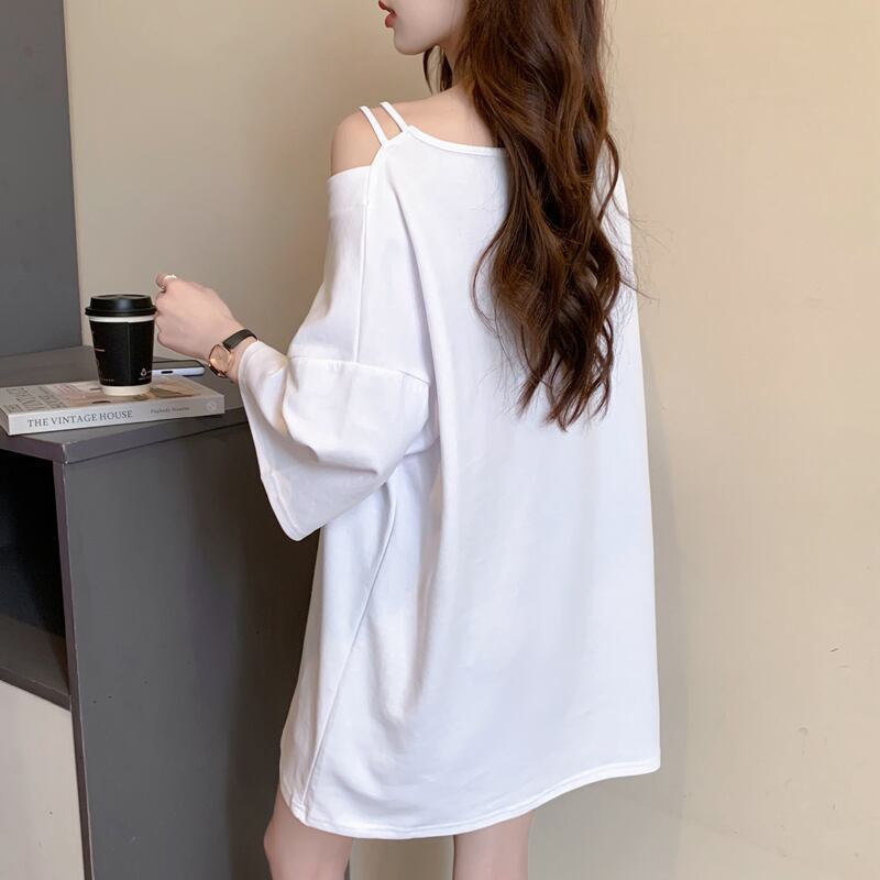 美人度アップ カジュアル キュート 全3色 半袖Tシャツ カットソー ＜F-8613＞