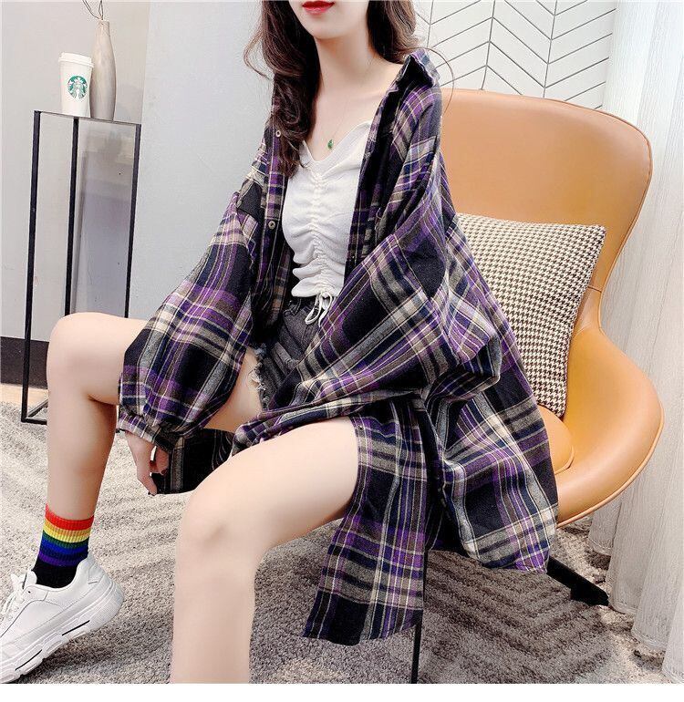 定番シンプル チェック柄 アクティブも綺麗も叶う シャツ ＜F-9235＞