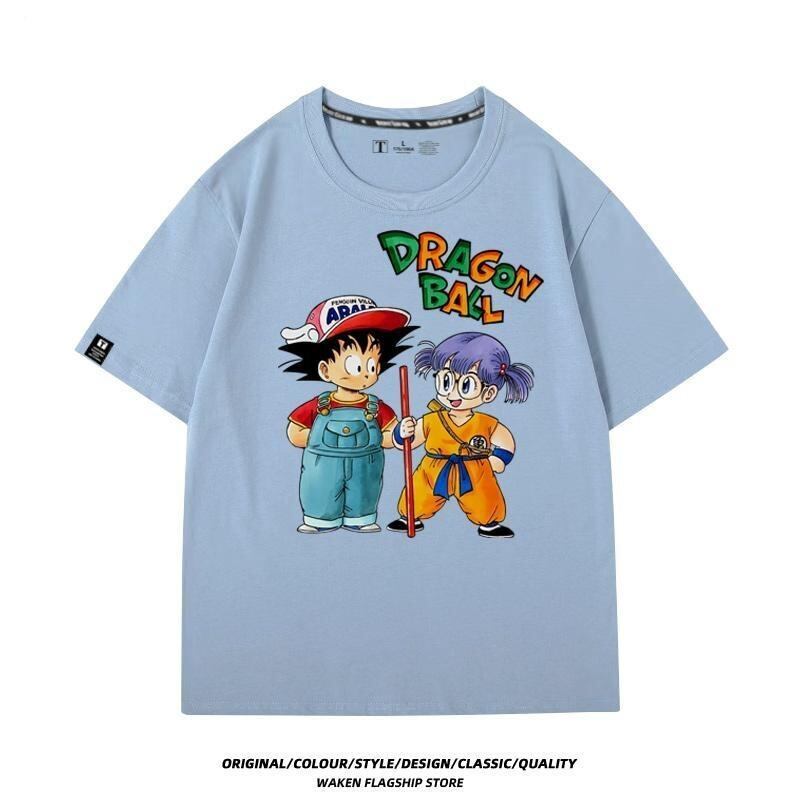 【人気商品再入荷】主役級 カジュアル スタイルアップ効果抜群 キュート ルーズ プリント全6色 半袖TシャツF-11081