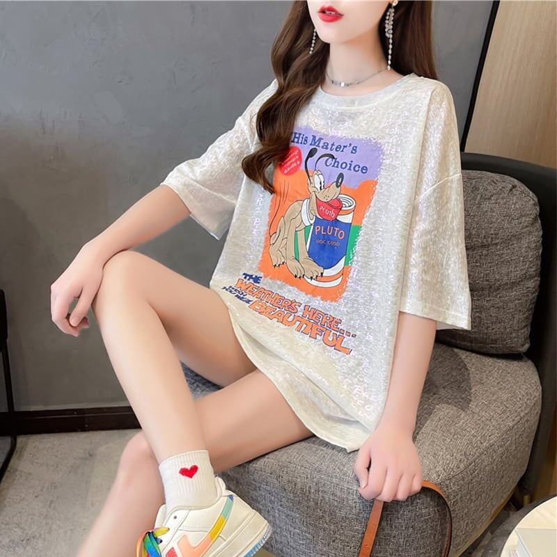 好感度満載   美感いっぱい Tシャツ カットソー＜F-3548＞