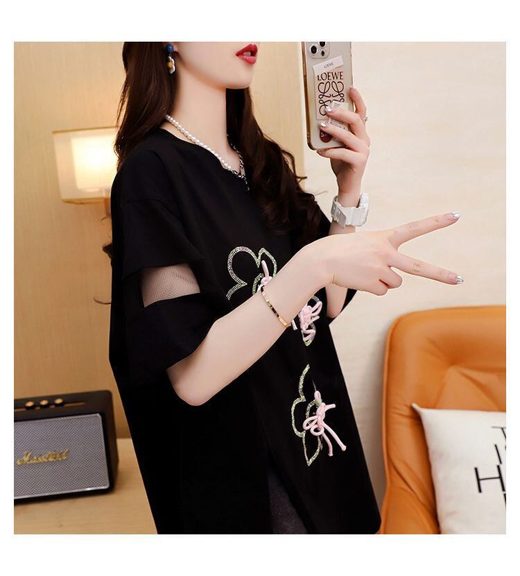 おすすめ 絶対流行 売れ筋 早い者勝ち カジュアル 3色選択 Tシャツ<F-11339>