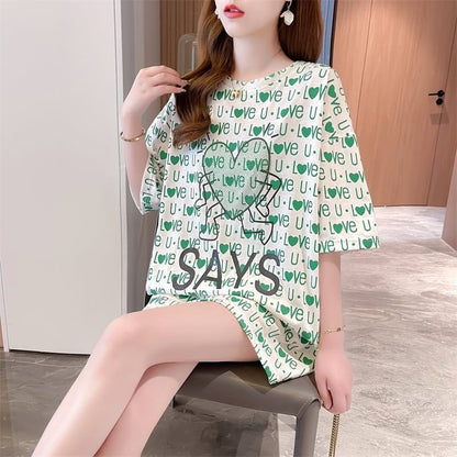 カジュアル   オシャレ度満点 Tシャツ カットソー＜F-3411＞