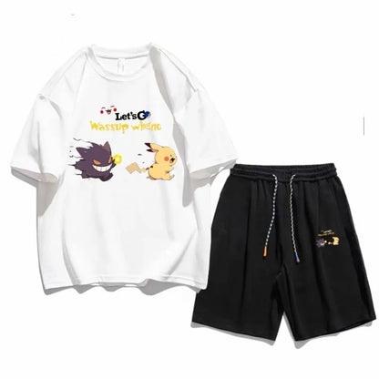 今季マストバイ ファッション男女兼用 超人気 Ｔシャツ+ パンツ セットアップ F-13271