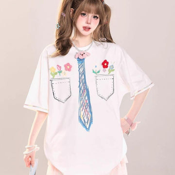 定番シンプル 絶対流行 今季マストバイ 早い者勝ち カジュアル 2色選択 Tシャツ<F-11664>