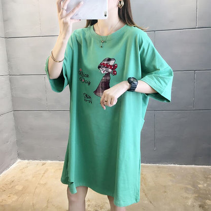 大活躍 ファッション カジュアル ルーズ 半袖シャツ<F-6655>