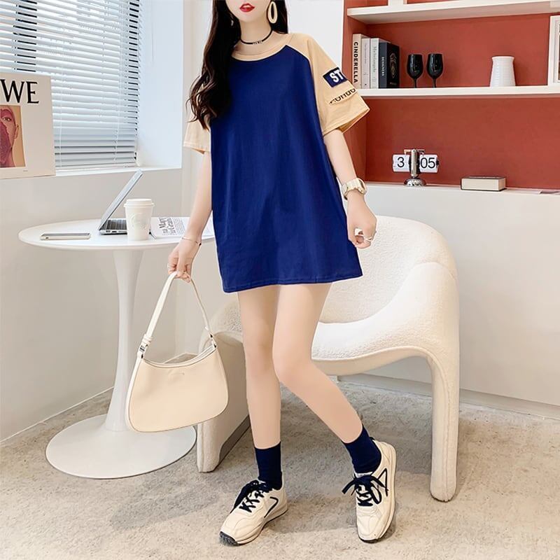 ゆったり感アップ   一目惚れ Tシャツ カットソー＜F-3533＞