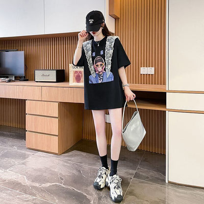 定番シンプル 好感度UP 海外トレンド カジュアル 全3色 半袖 Tシャツ ＜F-11445＞
