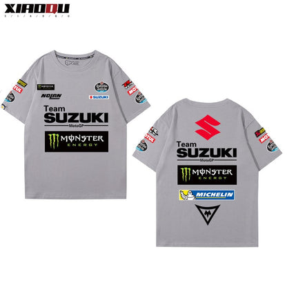 男女兼用 ファッション プリント 半袖 Tシャツ F-13263