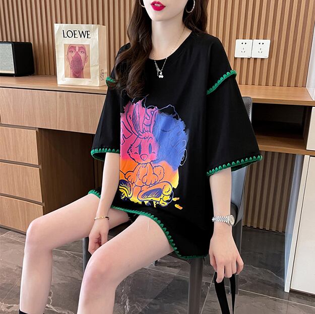 売り切れ必至 ファッション 着心地抜群 プリント 半袖 Tシャツ＜F-8336＞