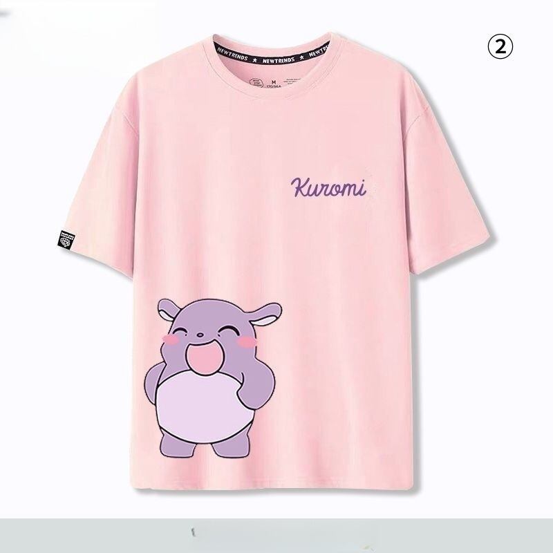 美人度アップ 着回し力抜群 売り切れ必至 全5色男女兼用 半袖Tシャツ<F-11414>