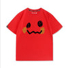 男女兼用 ファッション プリント 半袖 Tシャツ F-13260
