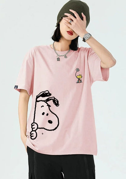 定番シンプル 男女兼用 着心地良い カジュアル 半袖 Tシャツ F-13168
