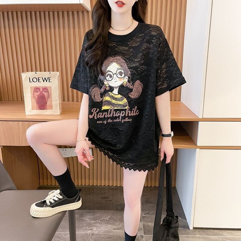 着回し力抜群 早い者勝ち 絶対流行 カジュアル 2色選択 Tシャツ<F-11579>