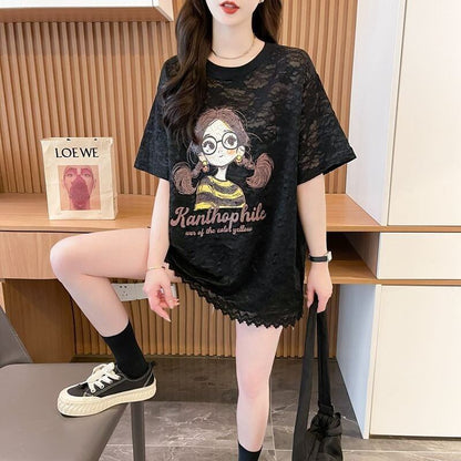 着回し力抜群 早い者勝ち 絶対流行 カジュアル 2色選択 Tシャツ<F-11579>